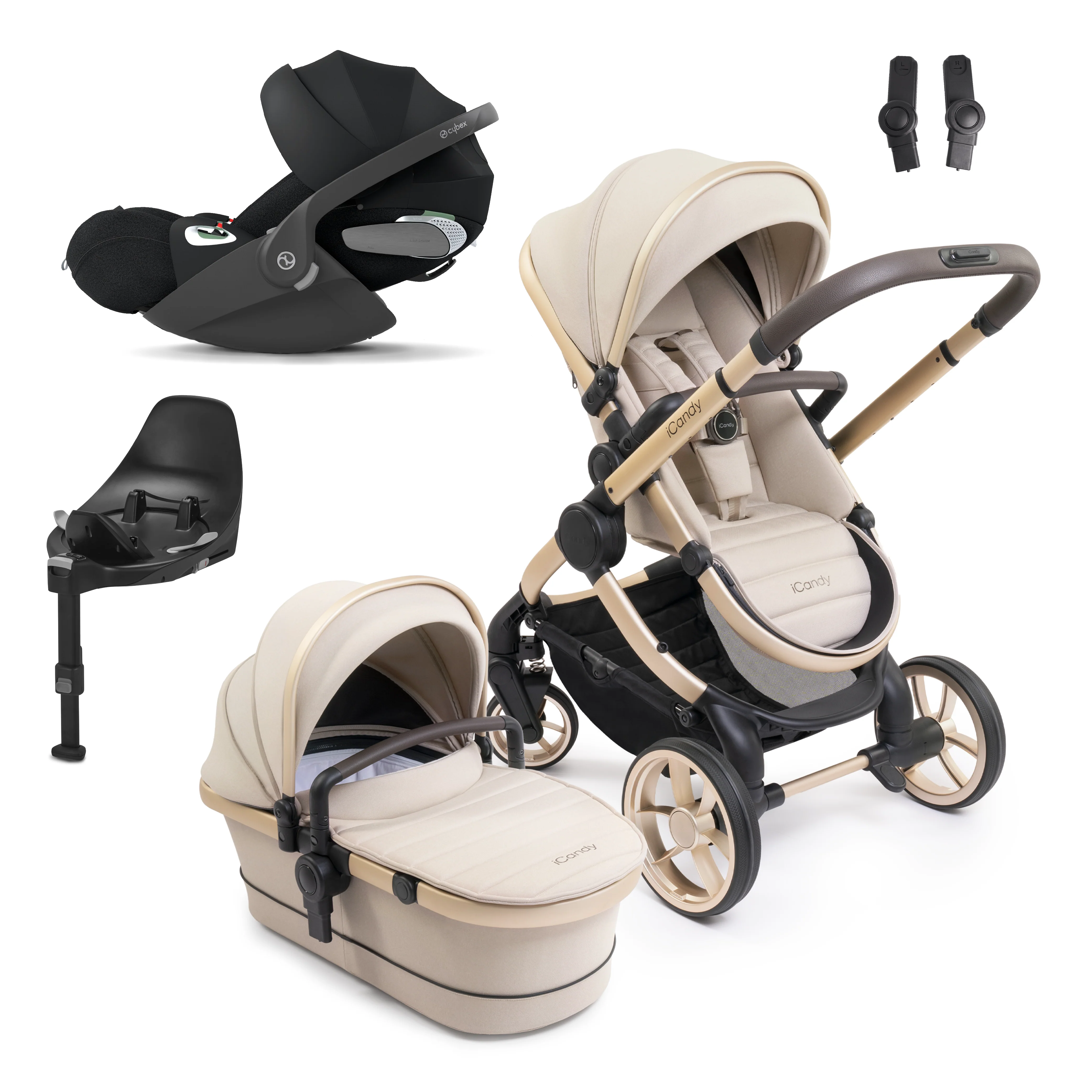 iCandy Peach 7 with Cybex Cloud T and Base T - Image 4