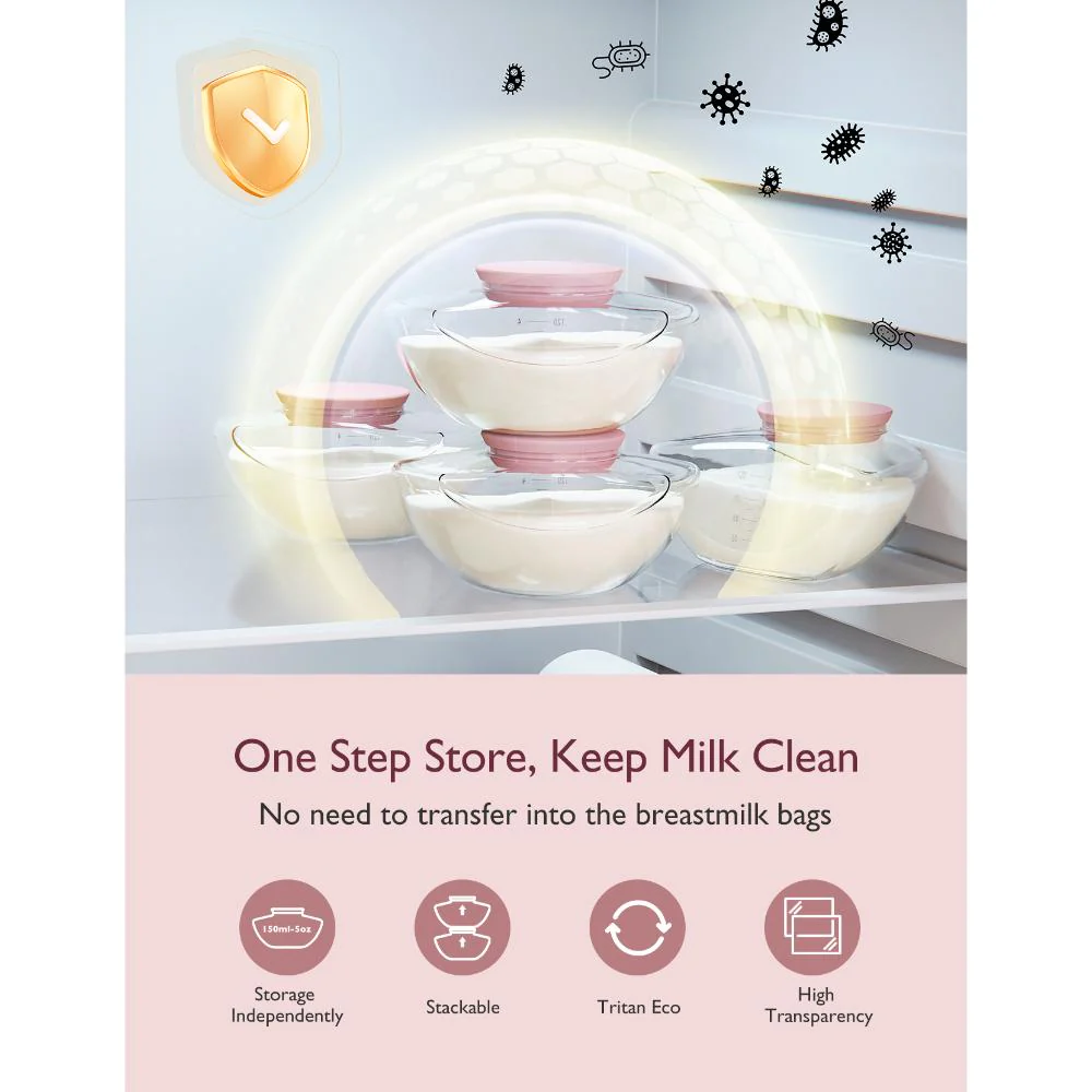 Momcozy M9 Mobile Breast Pump Double (App Enabled) - Image 7