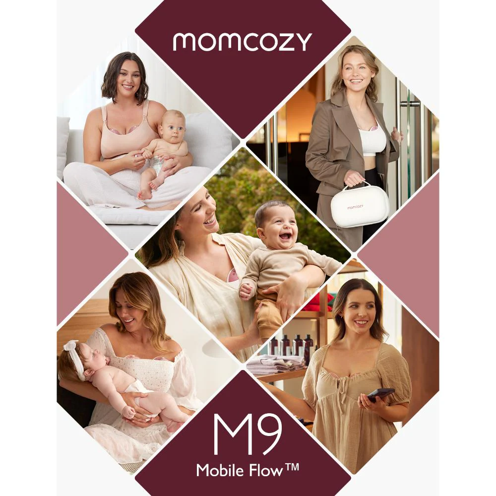 Momcozy M9 Mobile Breast Pump Double (App Enabled) - Image 8