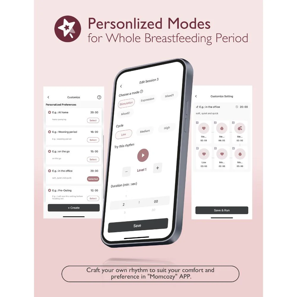 Momcozy M9 Mobile Breast Pump Single (App Enabled) - Image 4