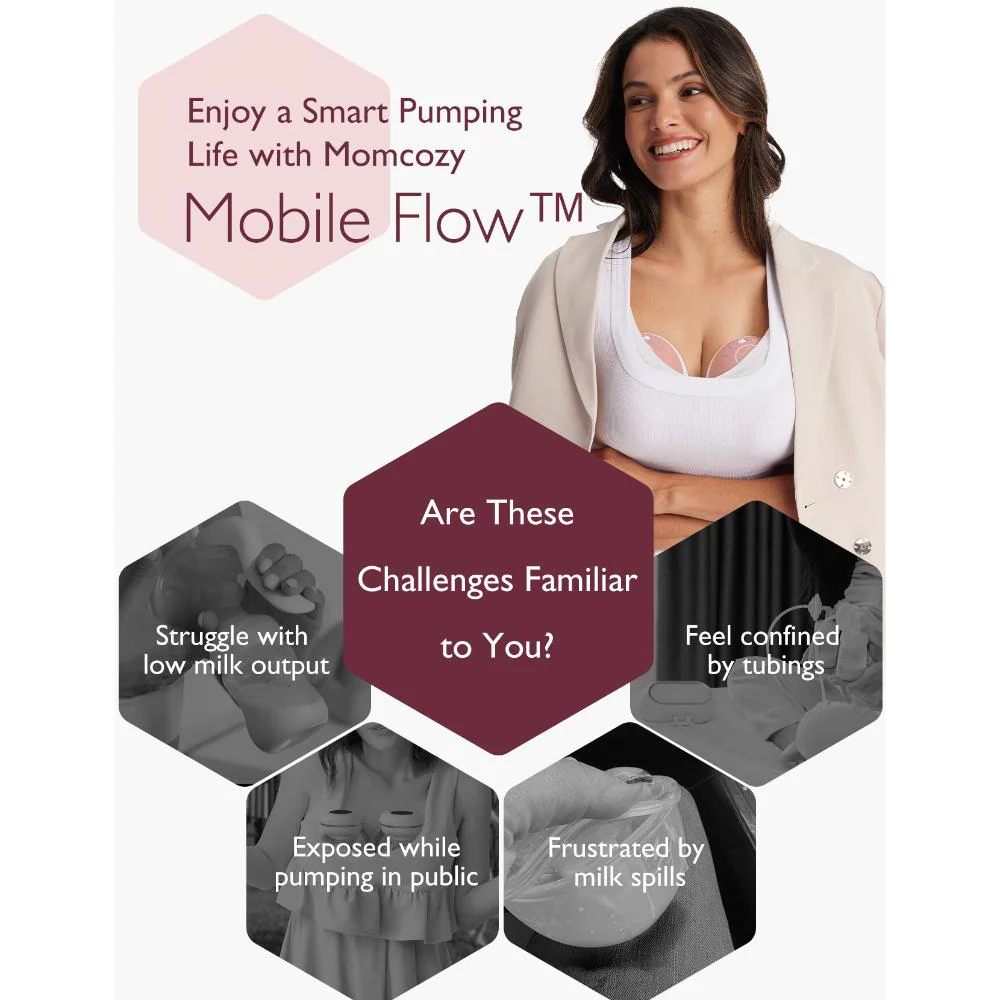 Momcozy M9 Mobile Breast Pump Single (App Enabled) - Image 6