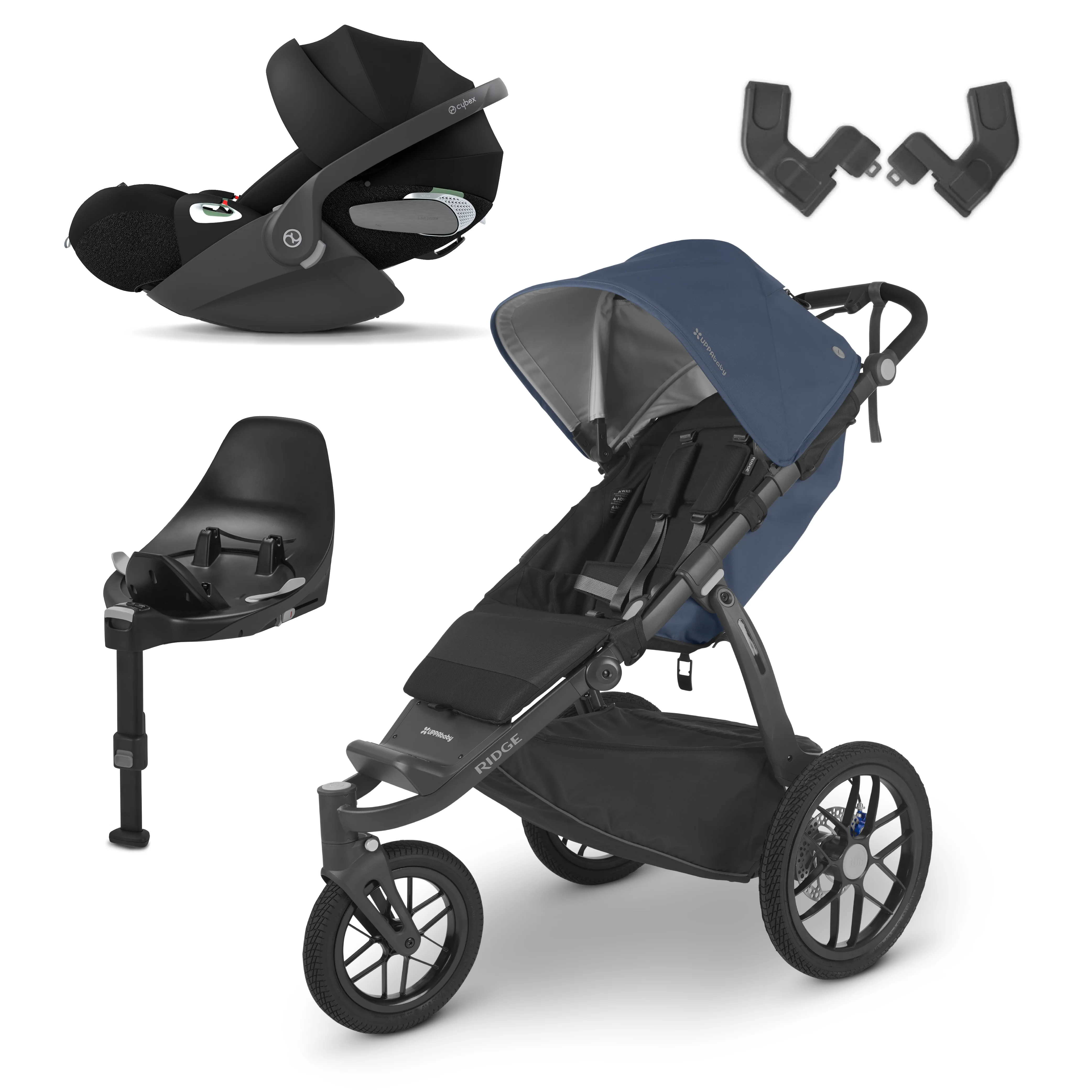 UPPAbaby Ridge with Cybex Cloud T and Base T - Image 23