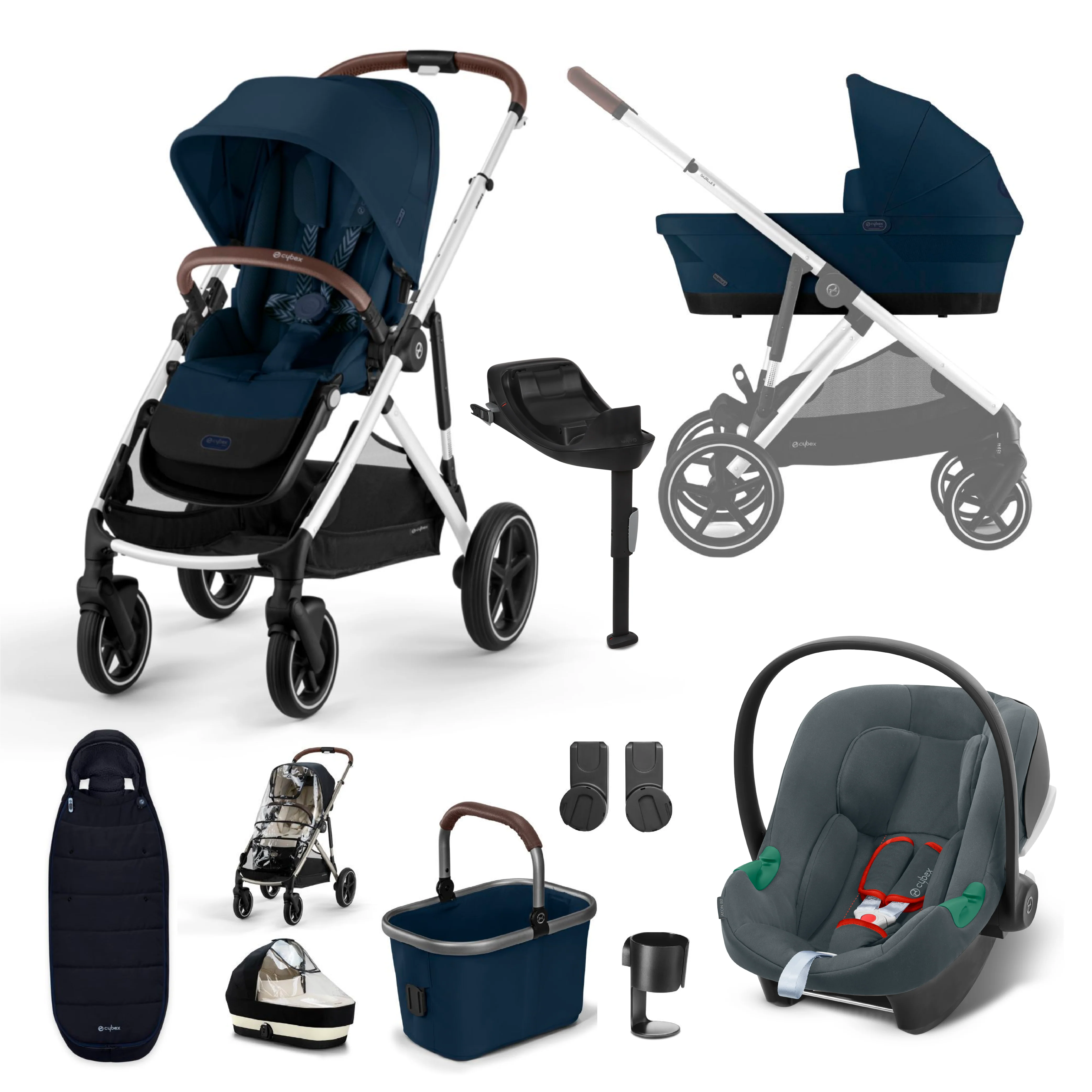Cybex Gazelle S Bundle with Cybex Aton B2 & Base - Image 8